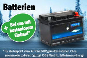 Batterien